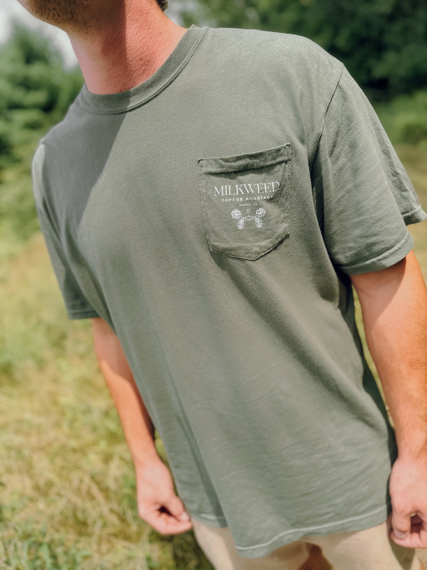 Starling Pocket T-Shirt - Green